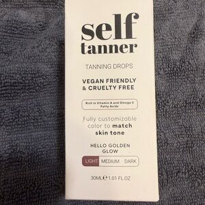 Self Tanner Tanning Drops- Light